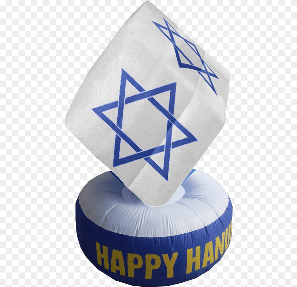 Inflatable Star Of David Cube Decoration With Led Lights, Cushion, Home Decor Free Transparent Png