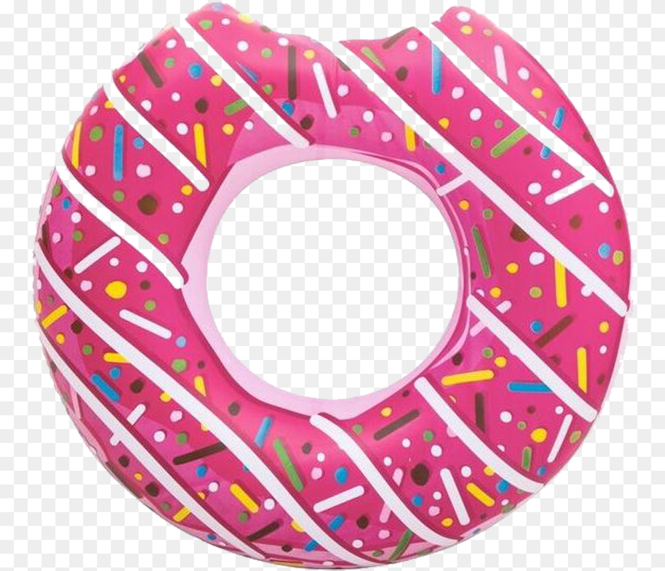 Inflatables And Floats Donut Rubber Ring, Food, Sweets Png Image
