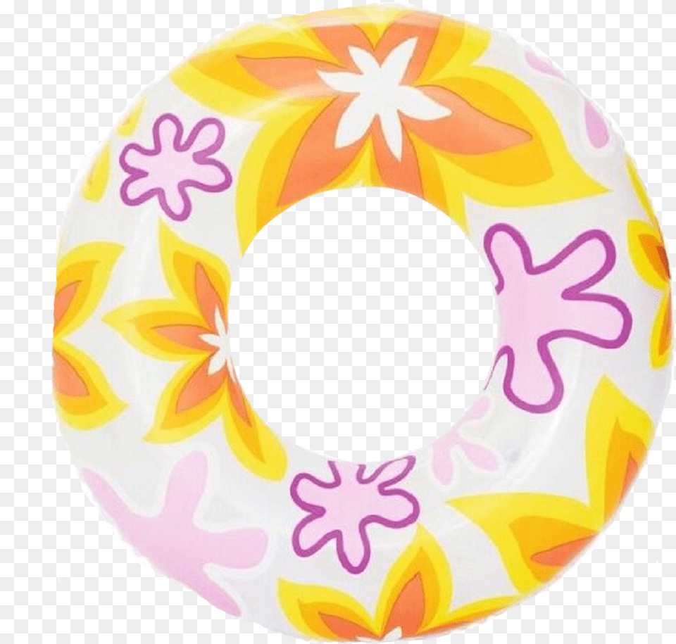 Inflatables And Floats Rubber Float Pool Ring, Food, Sweets, Donut Free Transparent Png