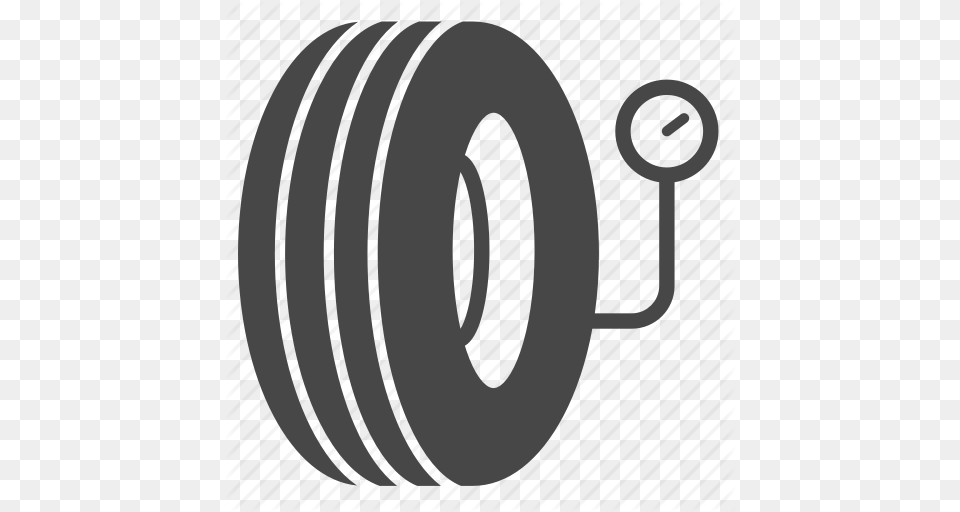 Inflation Pressure Tire Tyre Wheel Icon, Machine, Spoke Free Png