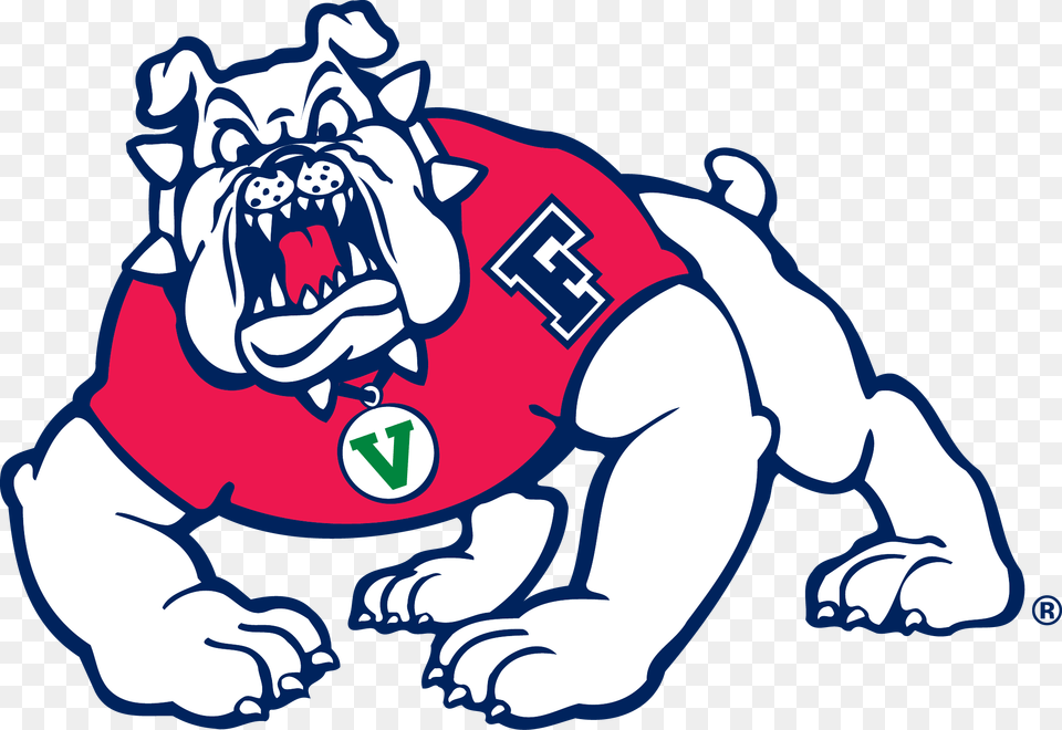 Inflcr Fresno State Athletics Announce Partnership, Animal, Bulldog, Canine, Dog Free Transparent Png