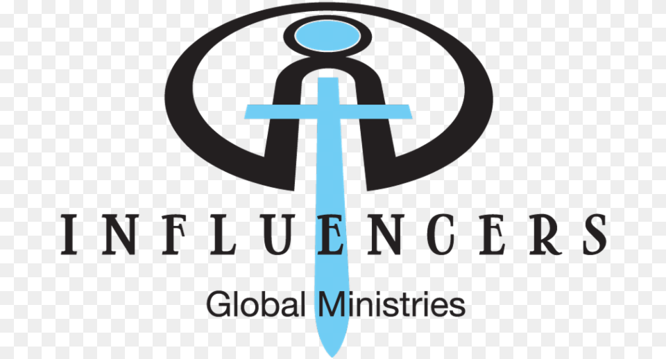 Influencers Ministry Logo, Cross, Sword, Symbol, Weapon Free Png