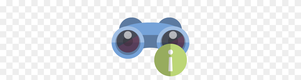 Info Icons, Binoculars, Disk Free Transparent Png