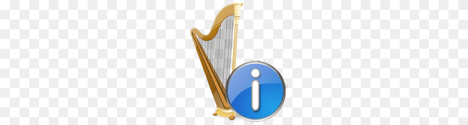 Info Icons, Musical Instrument, Harp Png
