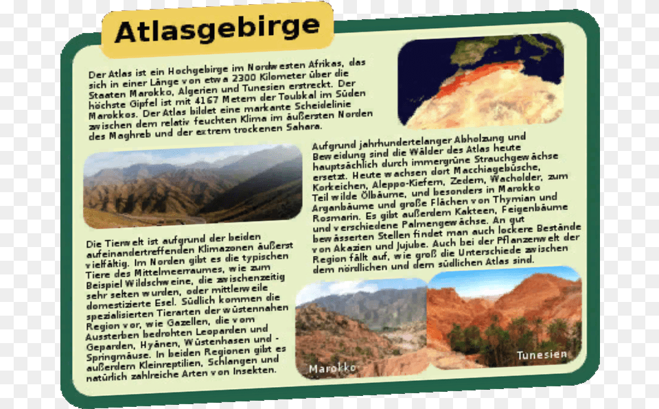 Info Panels Atlas Mountains Mountain, Nature, Outdoors, Valley, Text Free Png Download