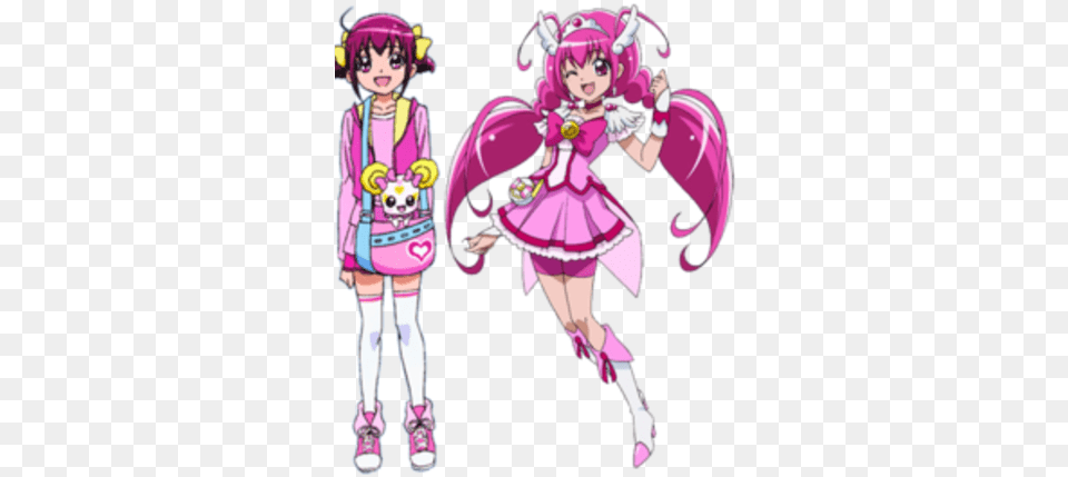 Infobox Character Anime Smile Pretty Cure Happy, Book, Publication, Clothing, Comics Png Image