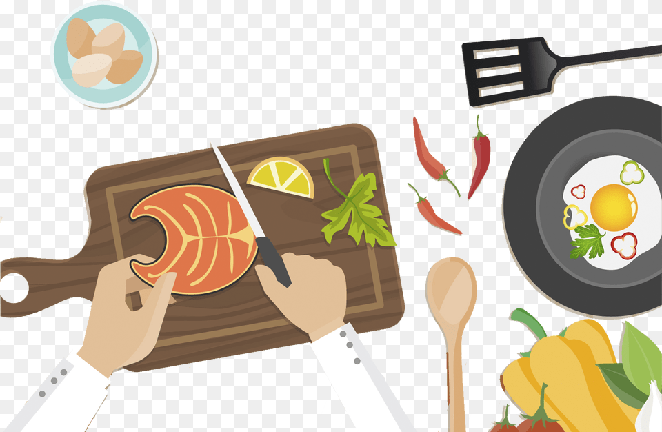 Infographic About Culinary, Cutlery, Fork, Food, Lunch Png Image