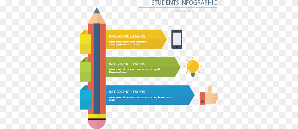 Infographic Pen Vector Student Education Icon Clipart Infografias Sobre Los Estudiantes, Text Free Png