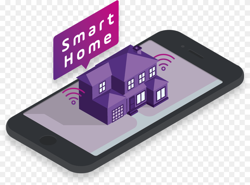 Infographic Smart Home, Electronics, Mobile Phone, Phone Png Image