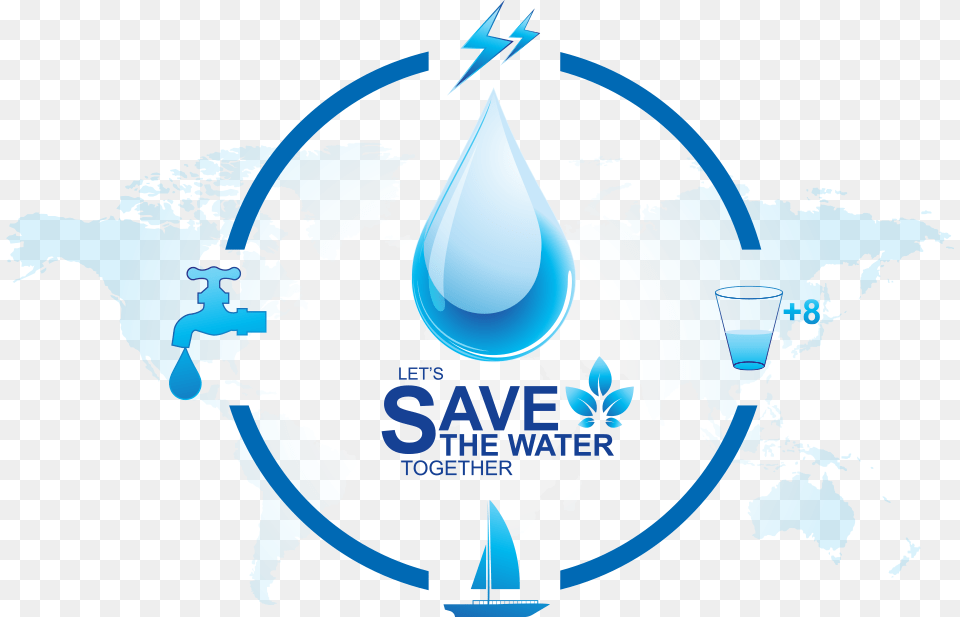 Infographic Water Drop Diagram On Save Water, Art, Graphics, Person, Adult Free Png