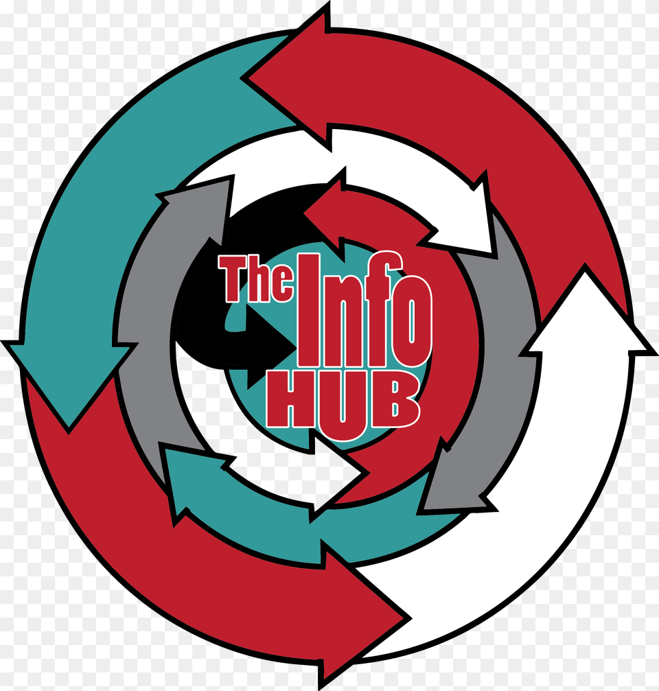 Infohub Logo, Recycling Symbol, Symbol, Dynamite, Weapon Free Png Download