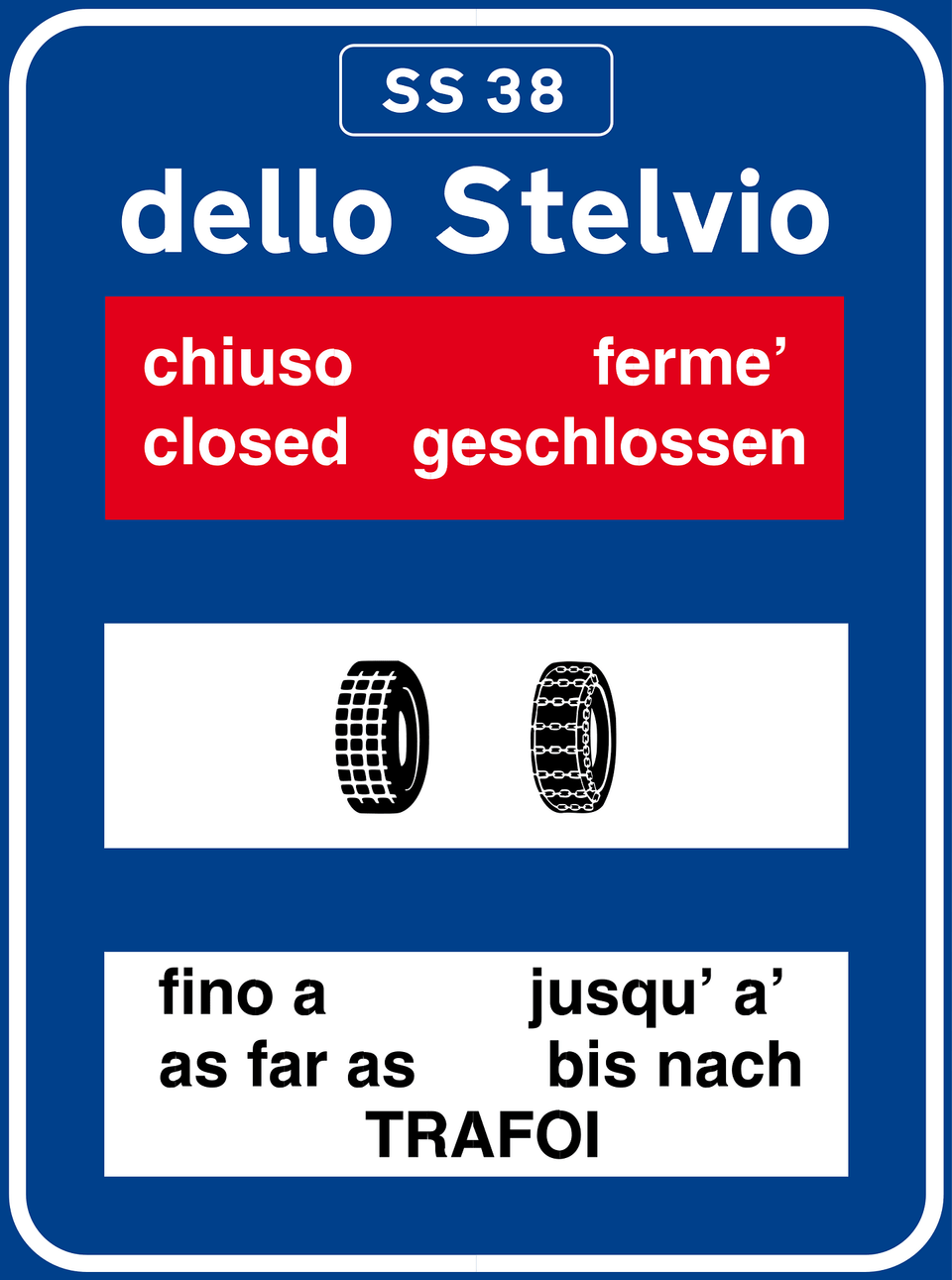 Information About Road Condition Of Passes Road Closed After The Town Shown And Advised Snow Chains Clipart, Text, First Aid, Symbol, Machine Png