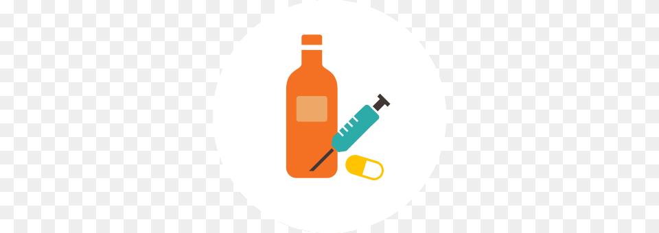 Information About Types Of Drugs Alcohol The First Stop, Bottle, Injection, Disk Png