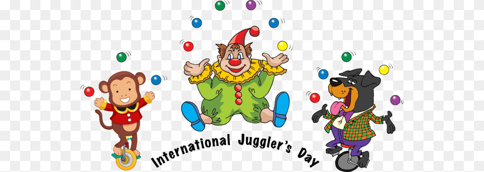 Information And Clip Art For Jugglers Day Clip Art, Baby, Performer, Person, Face Png