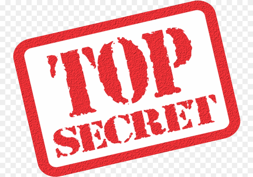 Information Business Resort Person Secrecy Top Secret No Background, Mat Free Png Download