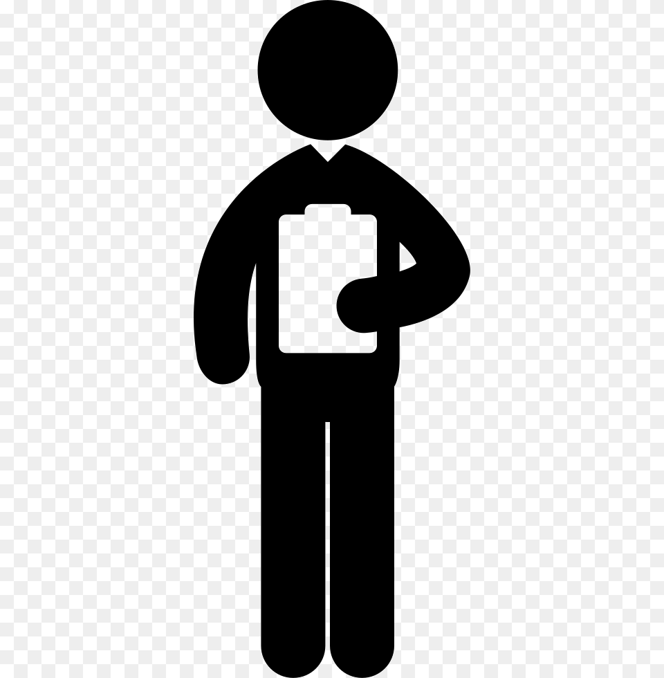 Information Clipart Past Medical History Man Holding Book Icon, Stencil, Boy, Child, Male Free Png Download