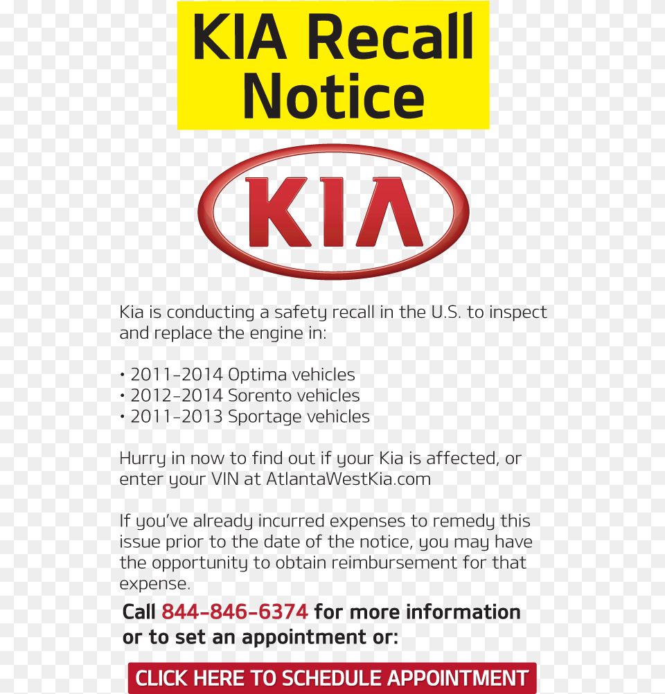 Information On Recent Kia Recalls 66retro Kia Parking Only Vintage Retro Metal Tin Sign, Advertisement, Poster Png