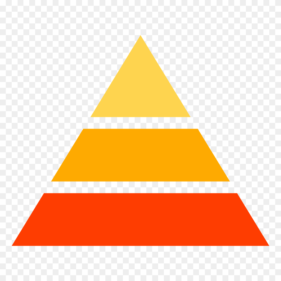 Information Pyramid Icon, Triangle Png Image