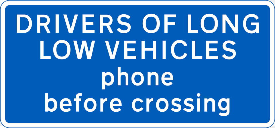Information Sign For Large Vehicles Informing To Phone, Symbol, Text, Road Sign, Scoreboard Free Png