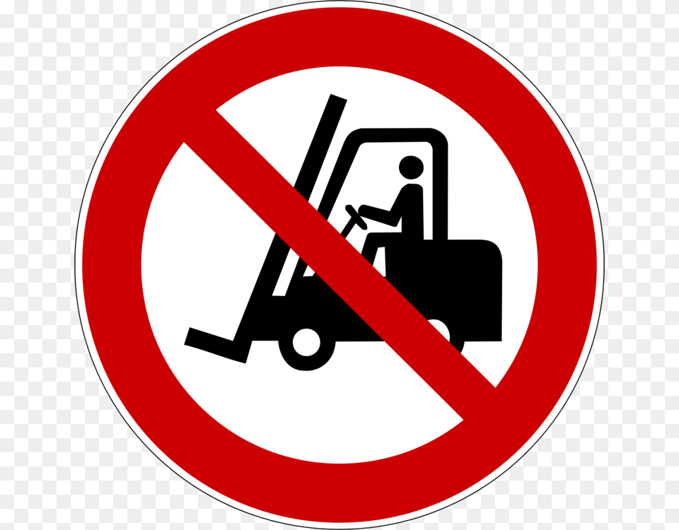 Information Sign Forklift Signage Iso No Forklift Trucks Sign, Symbol, Road Sign Png