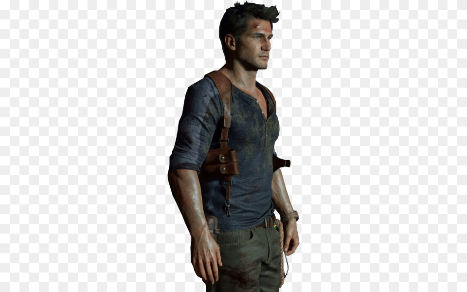 Information Uncharted 4 Imagem Em, Accessories, Buckle, Adult, Person Png