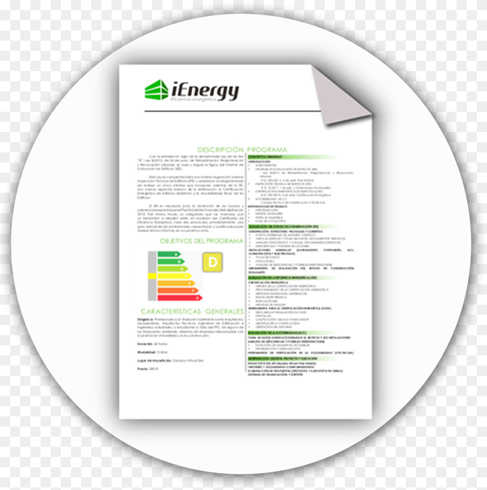 Informe De Evaluacin De Edificios Connected Pdf, Advertisement, Poster, Page, Text Free Png Download