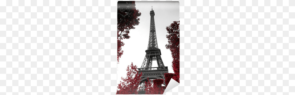 Infrared Photography Eiffel Tower Wall Mural Pixers Pictureperfectinternational 39eiffel Tower39 Photographic, Plant, Tree, Architecture, Building Free Png
