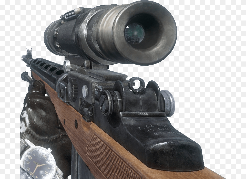 Infrared Scope Bo Black Ops 1 Infrared Scope, Firearm, Gun, Rifle, Weapon Png