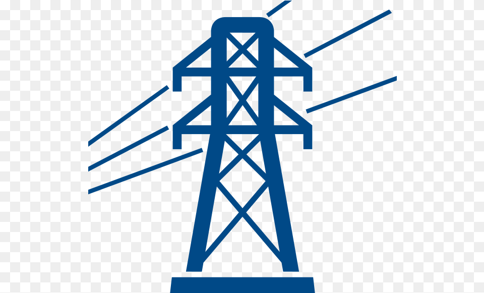 Infrastructure And Utilities Distribution Network Northern Ireland, Cable, Electric Transmission Tower, Power Lines, Cross Png