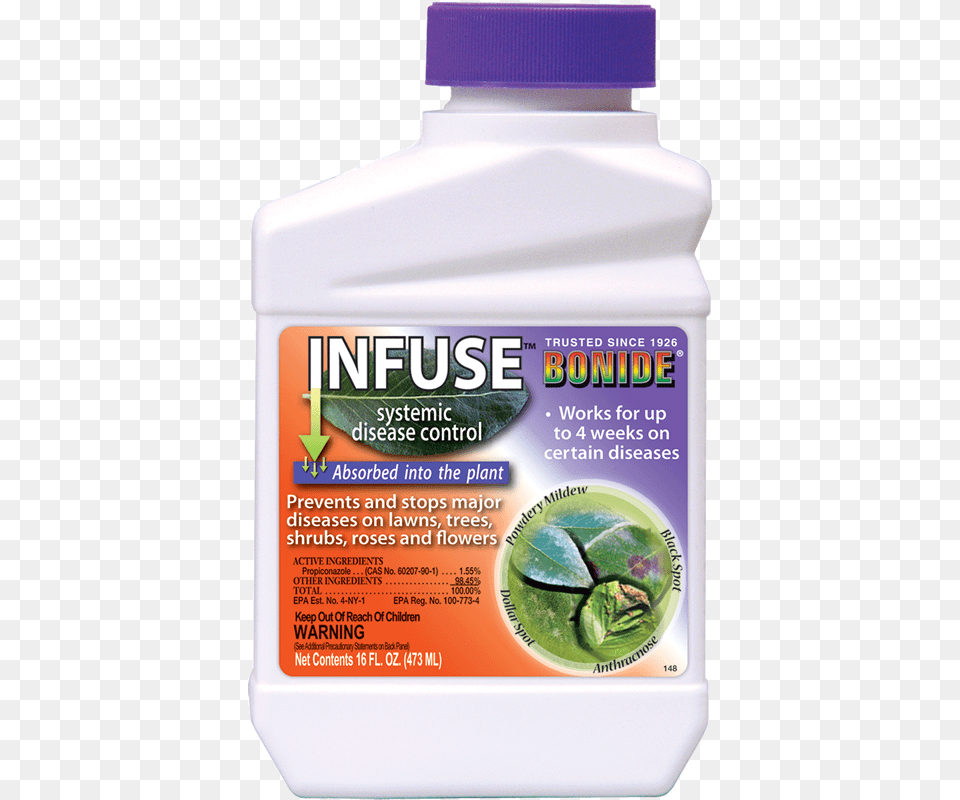 Infuse Systemic Fungicide Automotive Cleaning, Herbal, Herbs, Plant, Bottle Free Transparent Png