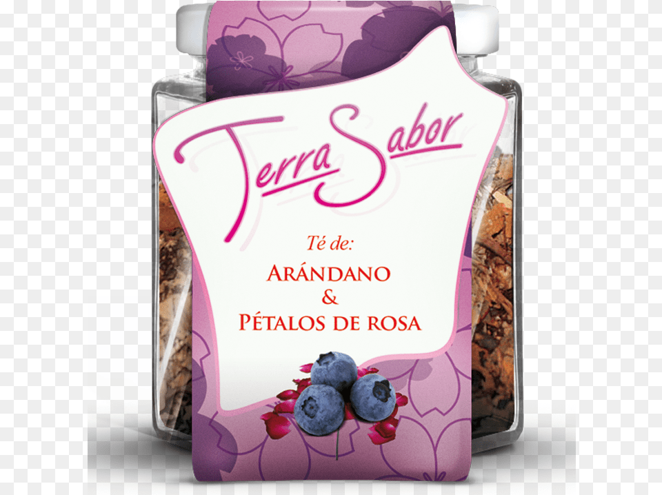 Infusin De Arndano Y Ptalos De Rosa, Berry, Blueberry, Food, Fruit Png Image