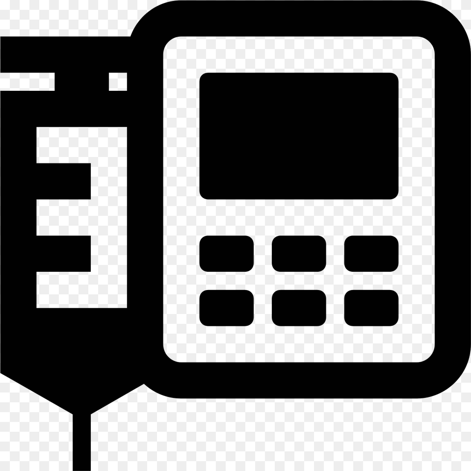 Infusion Pumps Icon Medical Pump Icon, Gray Png