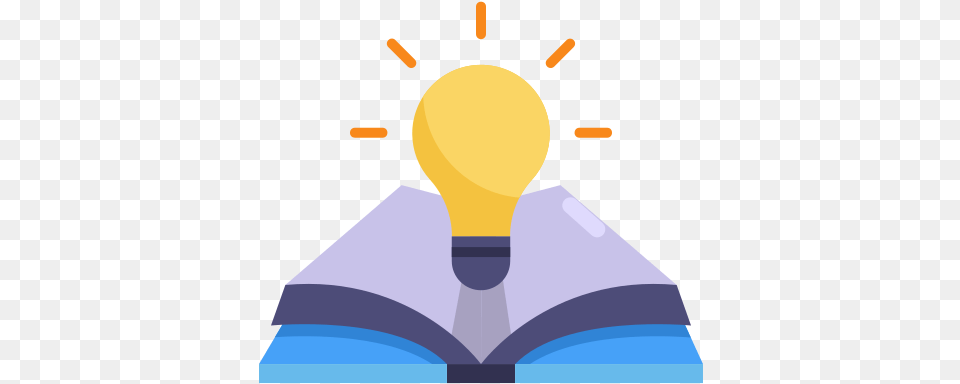 Ingenuity Wit Book Idea Light Bulb Book With Bulb Icon, Lightbulb, Lighting, Adult, Male Png Image