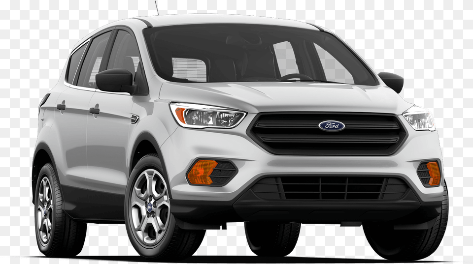 Ingot Silver 2017 Ford Escape S Fwd, Suv, Car, Vehicle, Transportation Free Png