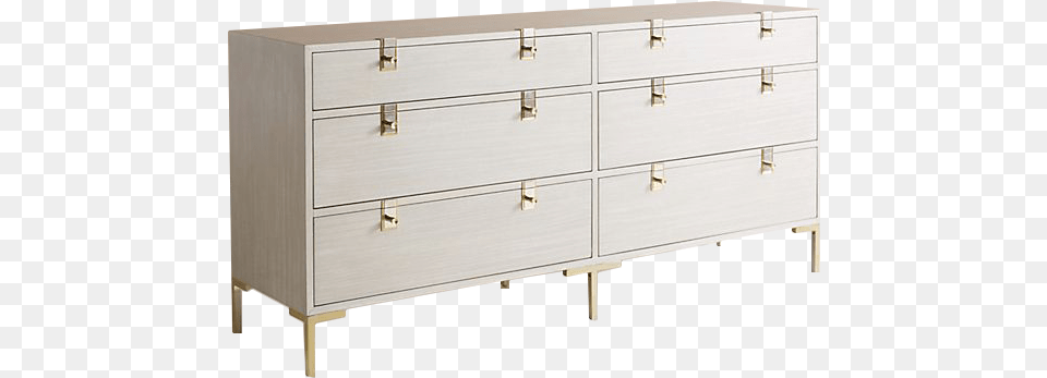 Ingram Six Drawer Dresser Light Grey Ingram Six Drawer Dresser, Cabinet, Furniture, Sideboard, Mailbox Free Png Download