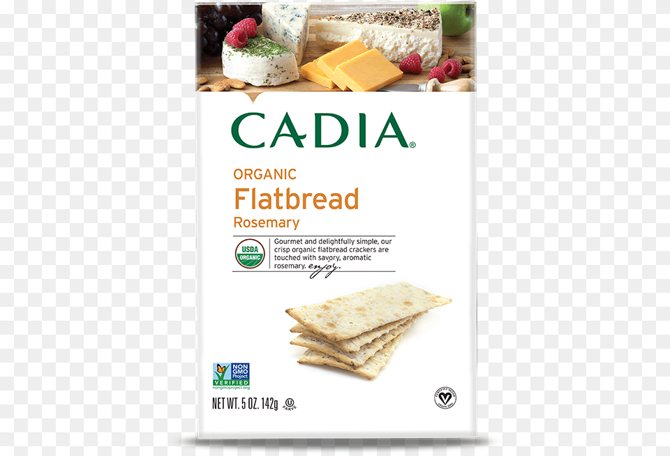 Ingredients Cadia, Bread, Cracker, Food, Advertisement Free Png