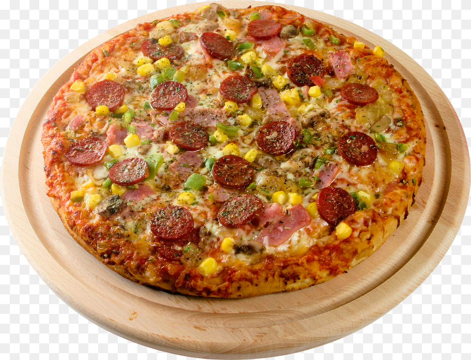 Ingredients For Chicken Pizza Png Image