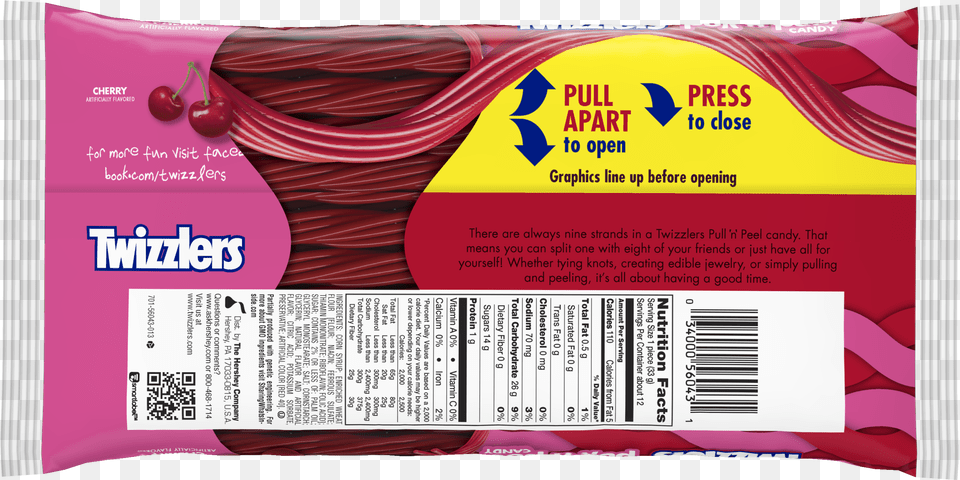 Ingredients To Watermelon Twizzlers, Qr Code, Paper Free Transparent Png