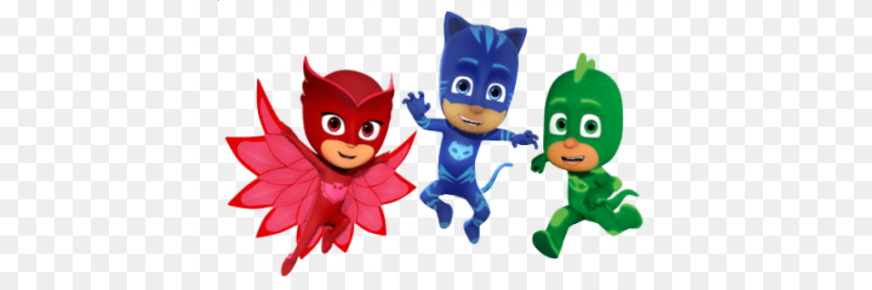 Ingrid Decides To Show Dolly The Best Part Of The Living Pj Masks 4th Birthday Card, Baby, Person, Animal, Cat Png Image