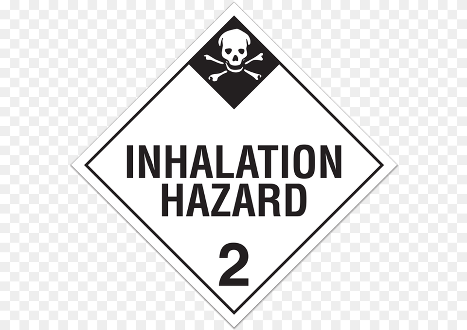 Inhalation Hazard Placard, Sign, Symbol, Road Sign Png Image