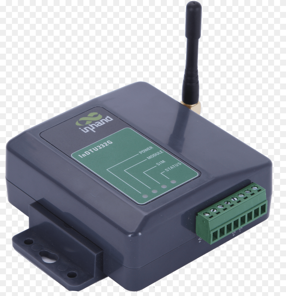 Inhand Networks Indtu332 Industrial Serial To Cellular Electronic Component, Electronics, Hardware, Router, Modem Free Transparent Png