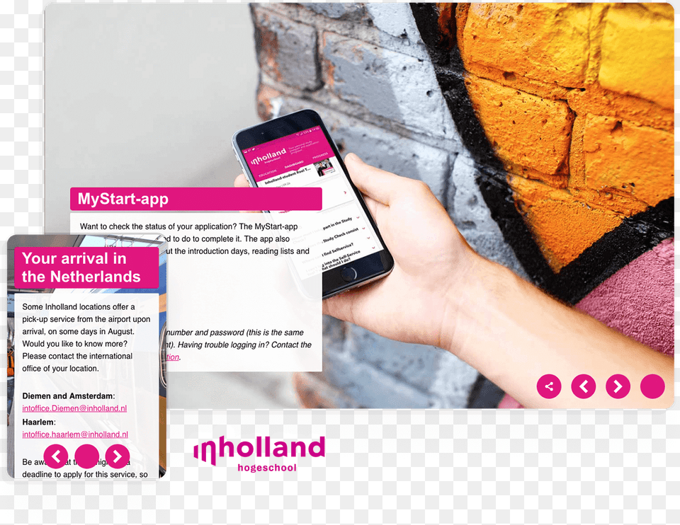 Inholland, Electronics, Mobile Phone, Phone, Advertisement Free Png