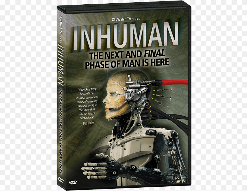 Inhuman Inhuman The Next And Final Phase Of Man Is Here Book, Advertisement, Poster, Publication, Motorcycle Png