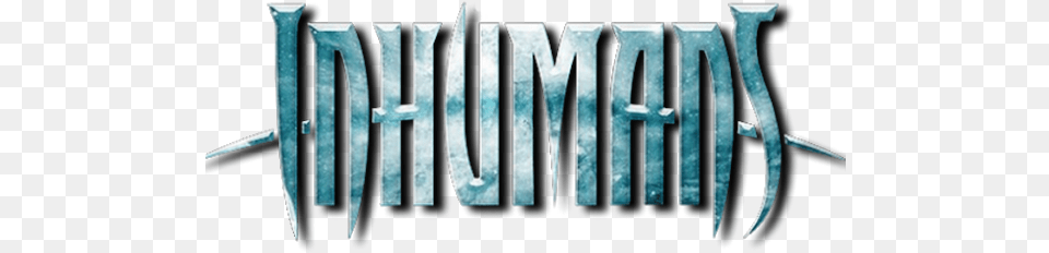 Inhumans Marvel Srie Netflix Logo Logotype Logotipo Inhumans Black Bolt And Medusa Tv, Cutlery, Fork, Weapon, Text Free Png Download