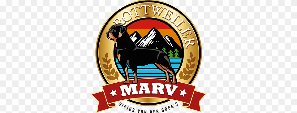 Inicio Rottweiler Marv Dobermann, Logo, Symbol, Emblem, Building Free Png Download