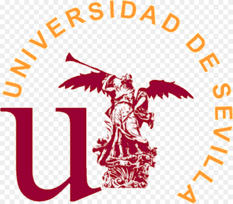 Inicio Universidad De Sevilla, Logo, People, Person, Book Png Image