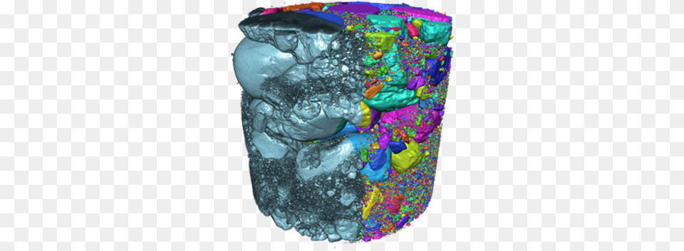 Initial Volume And Extracted Particles Colored Volume, Mineral, Diaper, Accessories, Pattern Free Png