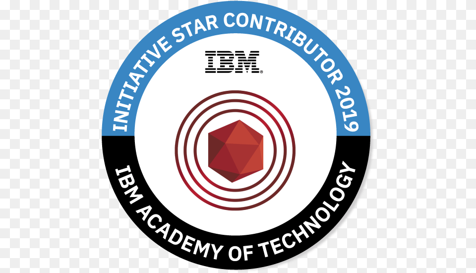 Initiative Star Contributor Ibm, Disk, Logo, Emblem, Symbol Free Png