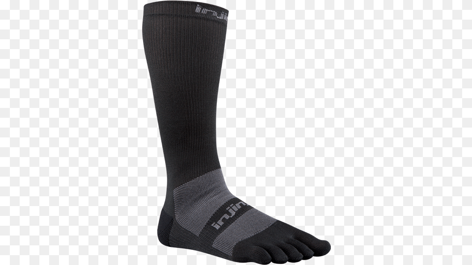 Injinji Ex Celorator Compression 20 Over The Calf, Clothing, Hosiery, Sock, Person Png Image