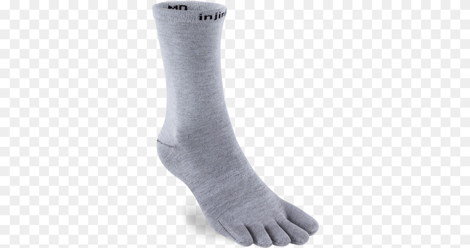 Injinji Liner Crew Toe Socks Toe Socks, Clothing, Hosiery, Sock, Person Free Png Download